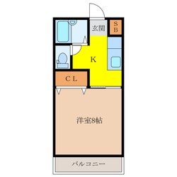 シャトレふじの物件間取画像